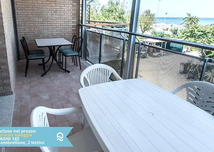 Bilocale A Nel Lungomare Da Vinci - Se002 * 西尼加利亚