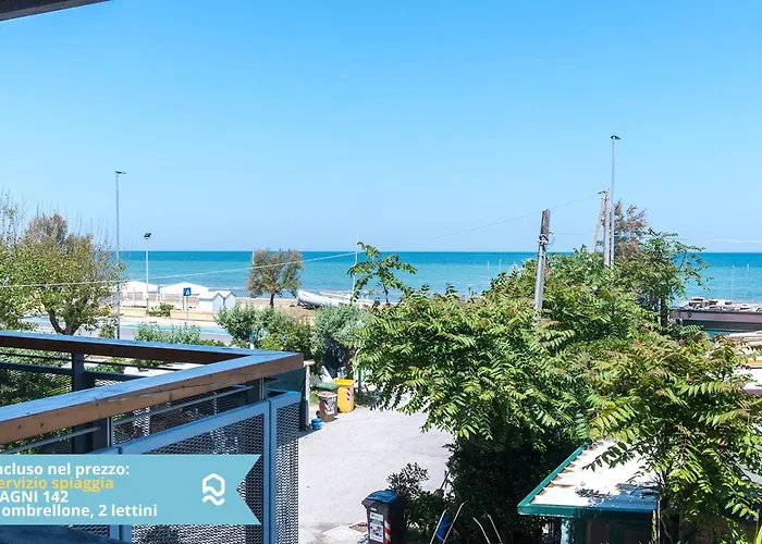 Bilocale A Nel Lungomare Da Vinci - Se002 * Senigallia